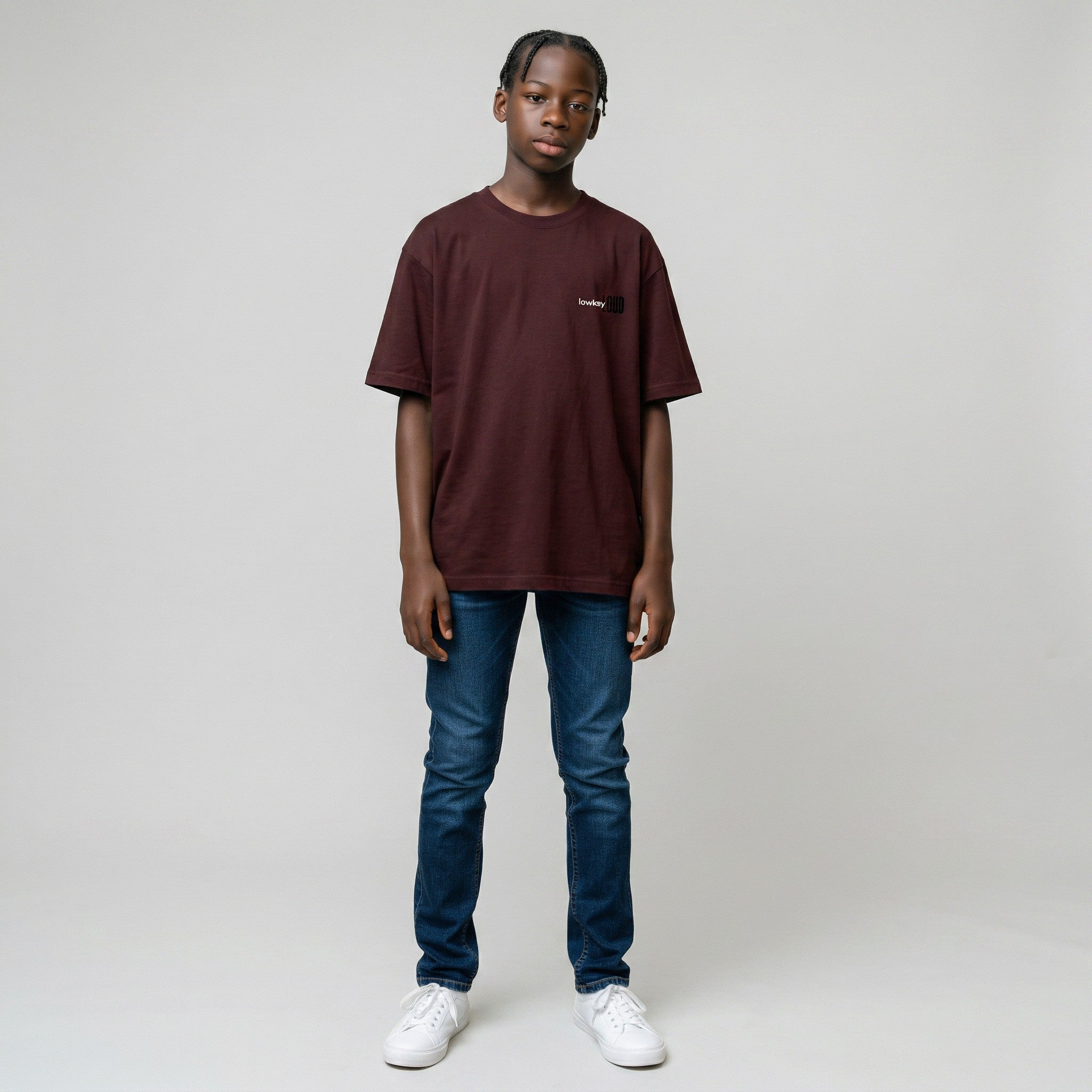 LowKeyLoud "Forever Resting Head" Unisex Oversized T-Shirt