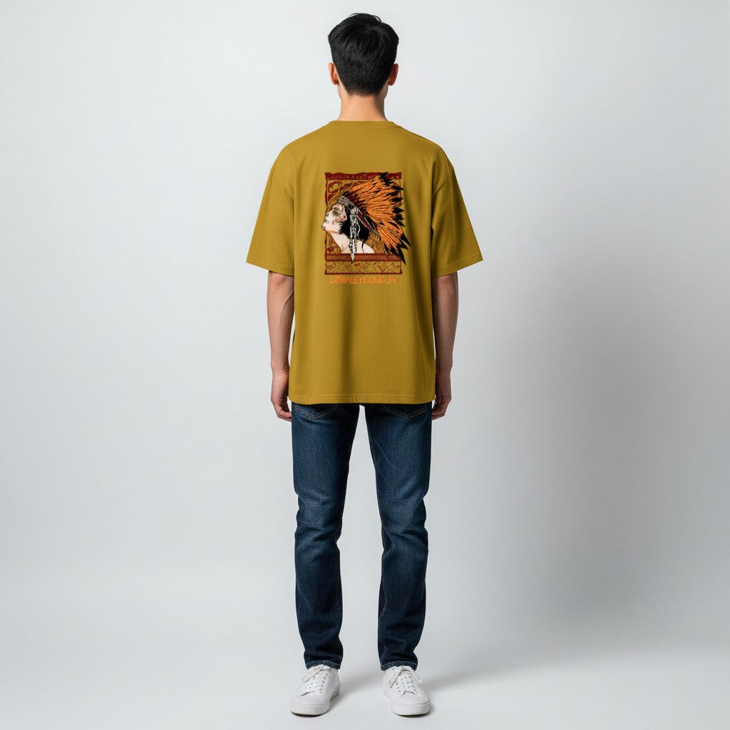 LowkeyLoud "The Spirit Warrior" Unisex Oversized T-shirt